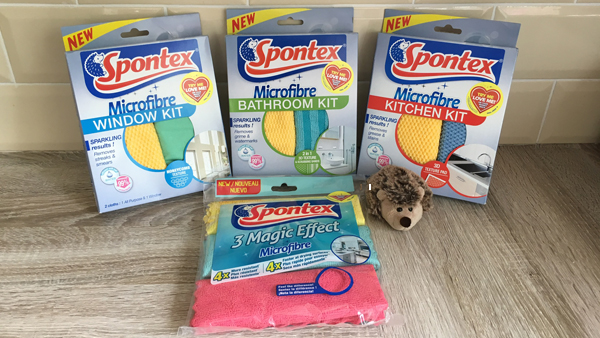 Spontex Microfibre Kitchen Kit (2 Cloths)